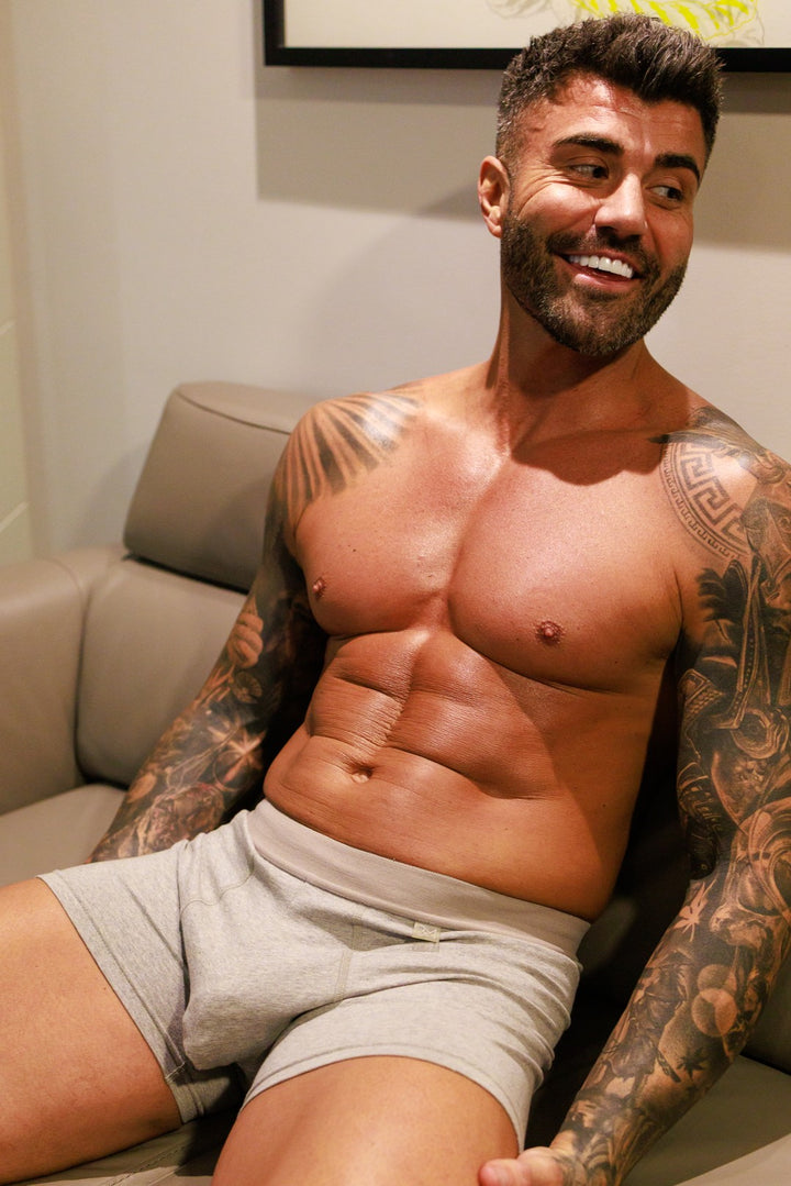 HARVE ENHANCED BOXERS - GREY