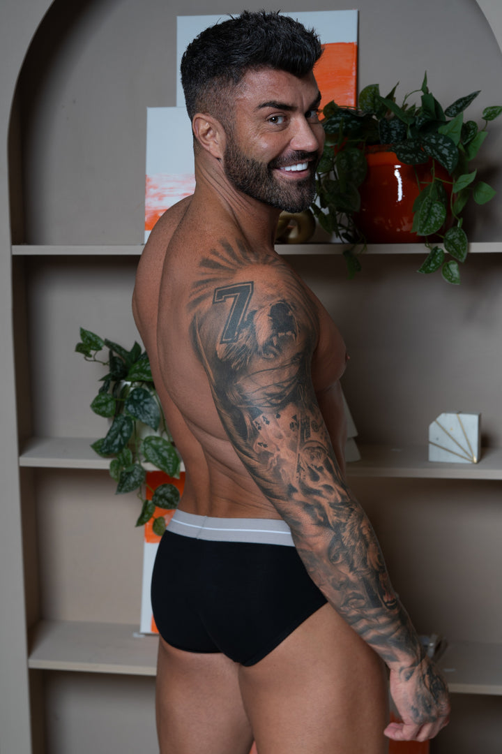 DAX HIPSTER BRIEFS - BLACK