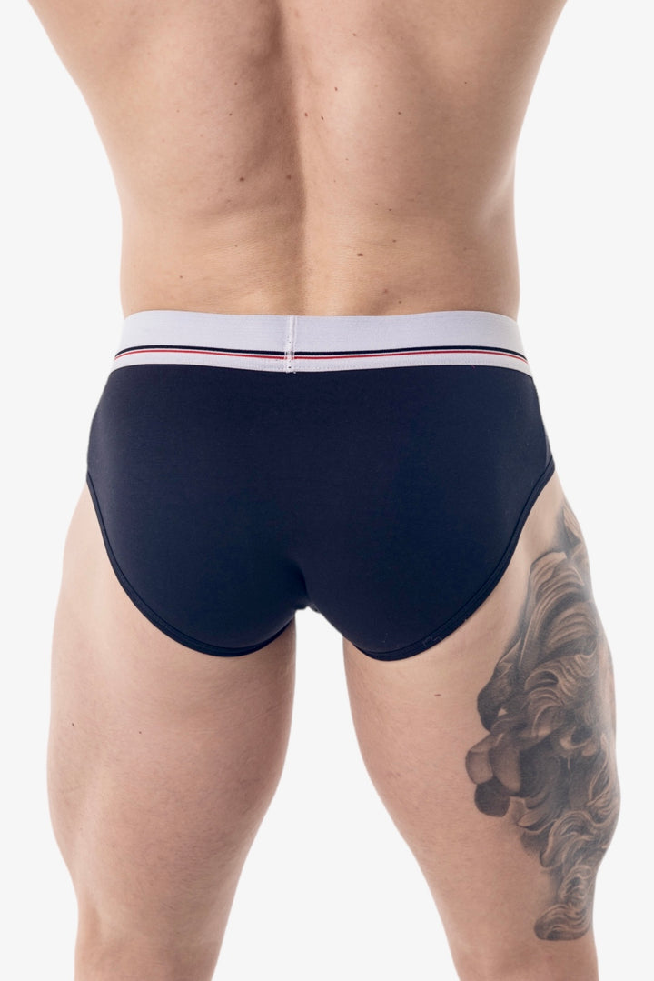 ATHLETIC HIPSTER BRIEF - BLACK